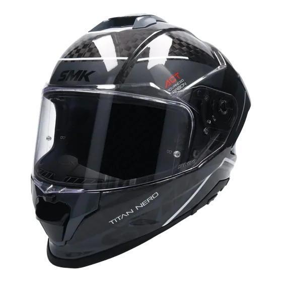 SMK TITAN CARBON NERO Integralhelm